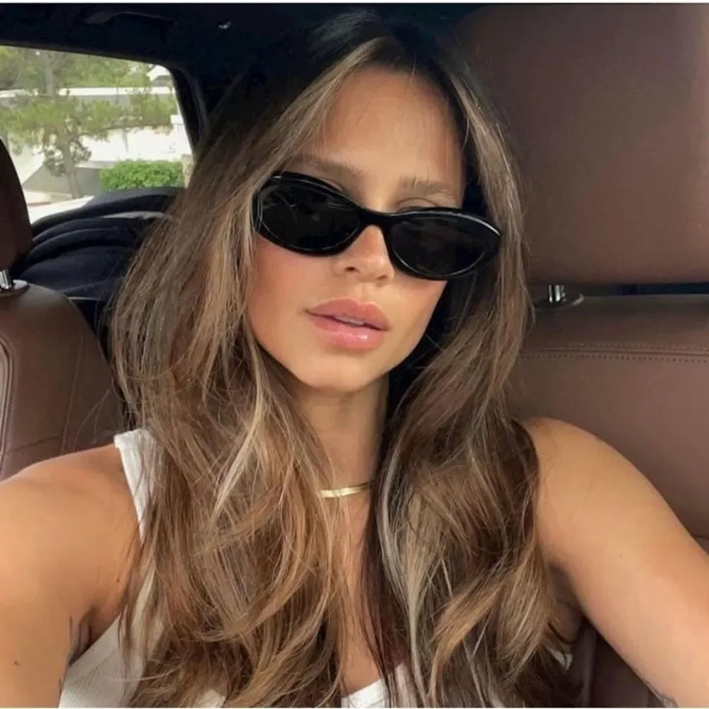 Prada Black Cat-Eye Sunglasses